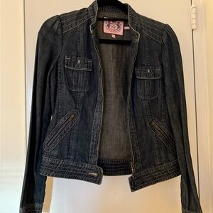 Juicy Couture vintage jean jacket size S
